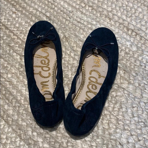 sam edelman navy flats